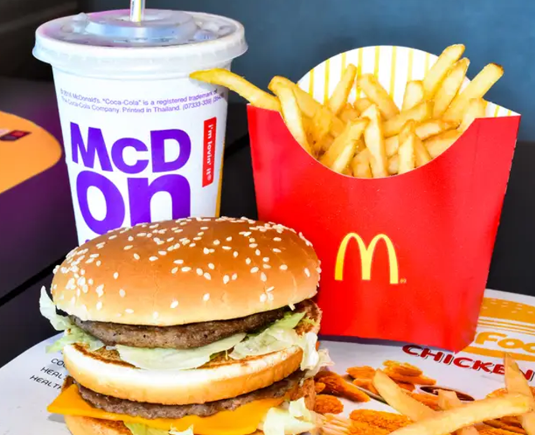 McDonald's Deal Allergen Menu