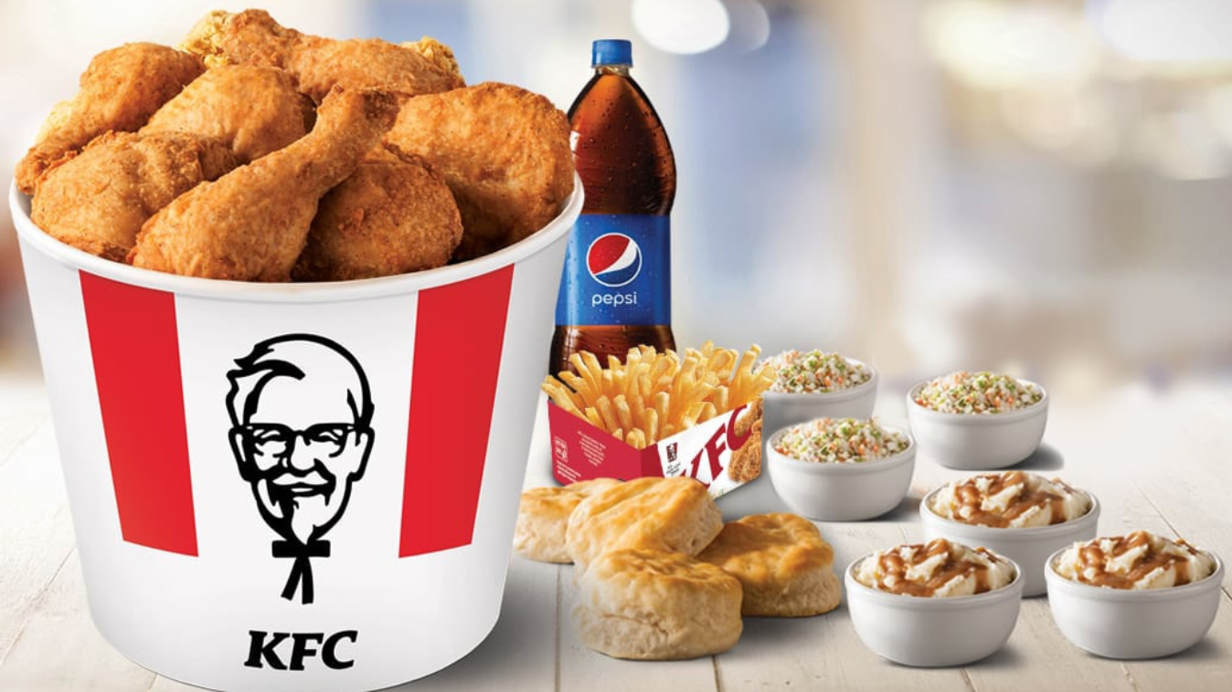 KFC All Chicken Bucket Menu