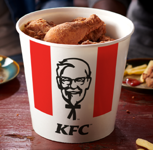 KFC Buckets Menu