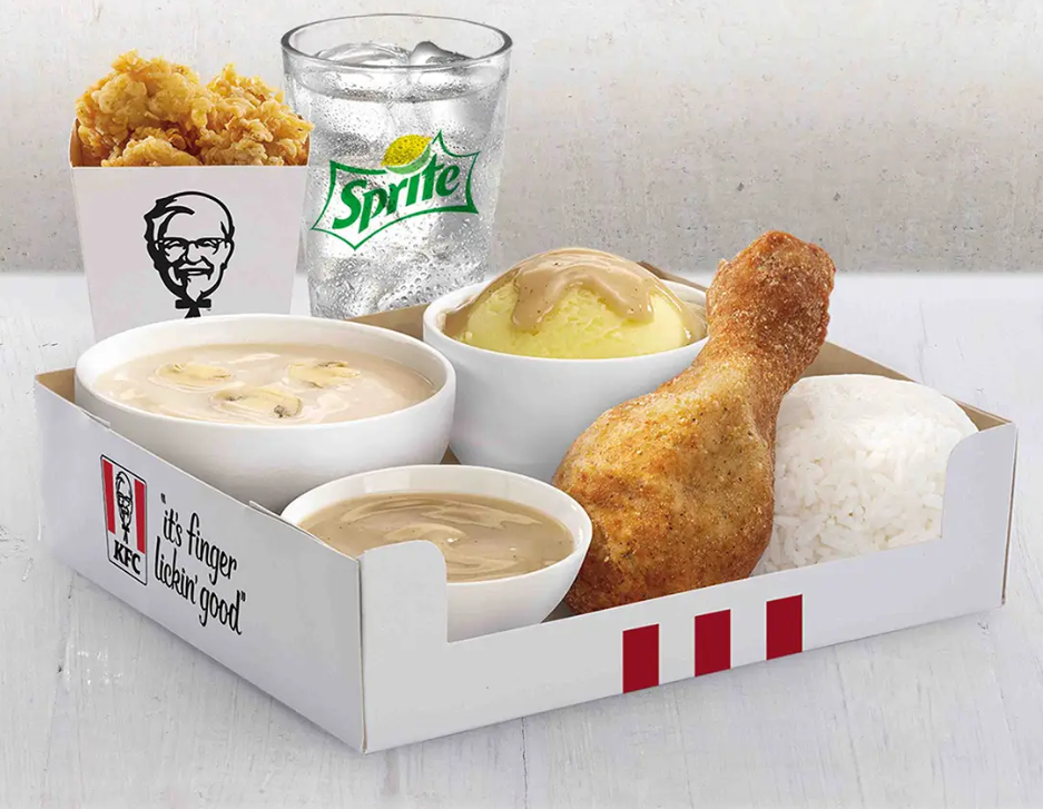 KFC Fully Loaded Meals Menu