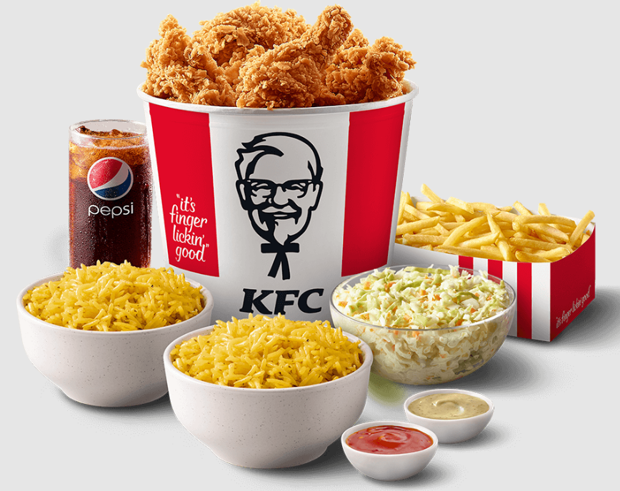 KFC Group Meals Menu