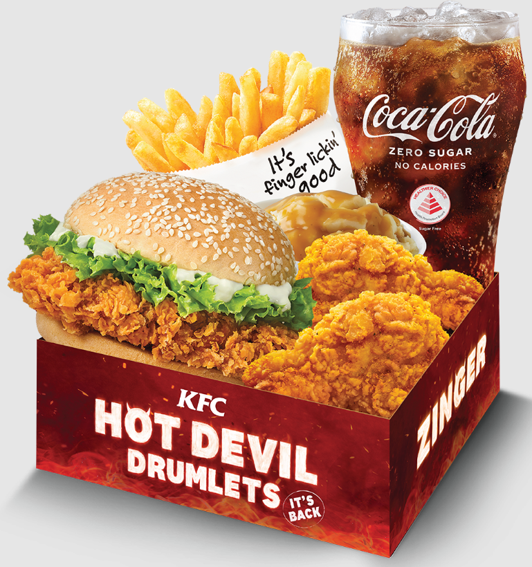 KFC Hot Devil Drumlets New Price
