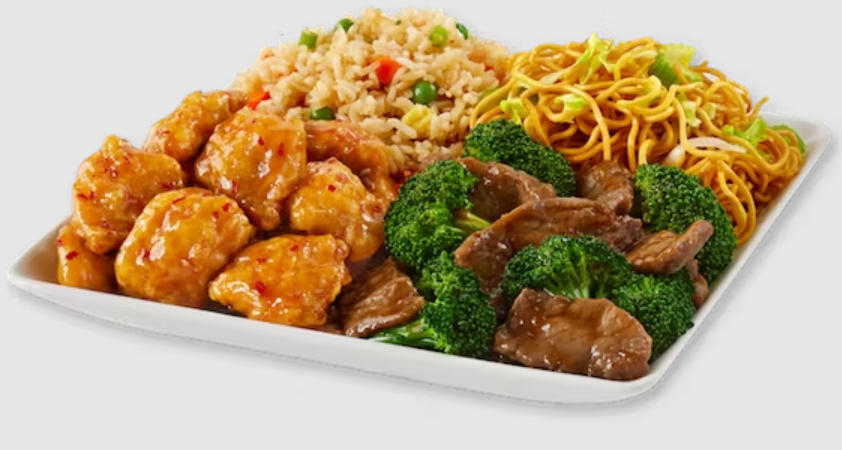 Panda Express Create Your Plate Menu With Prices